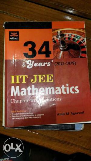 34 Years Itt Jee Mathematics Textbook