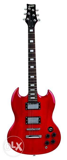 Ashton ags55 red electric guitar