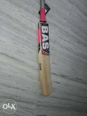 Bas VAMPIRE sixer bat English willow brand new