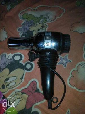 Black And Silver Hair Dryer