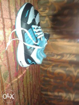 Blue-and-black Athletic Shoes