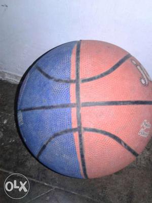 Brown And Blue Basketball