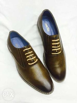 Dark-brown Leather Dress Shoes