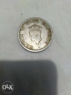 George 4th King Emperor Silver Coin