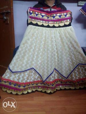 Gujrati style lehanga is ready to sell