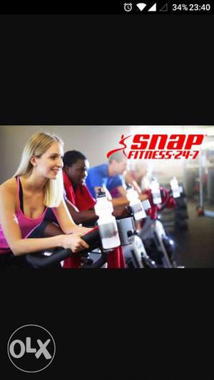 I have 5 months left in snap fitness gym j p