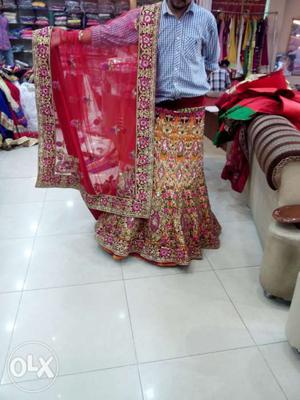 Lehnga for sale just one time used..