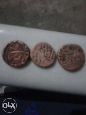 Mugal prid.. copper takaa very old coins