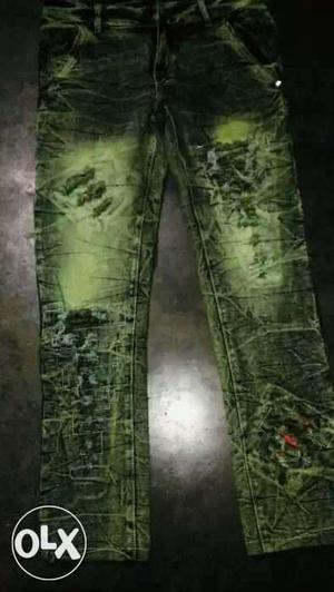My new denim torn jeans..waist 30..originAl price 