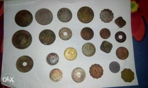 Old and precious coin including Babli sikka