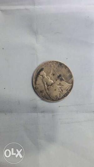 Old lucky coin of 