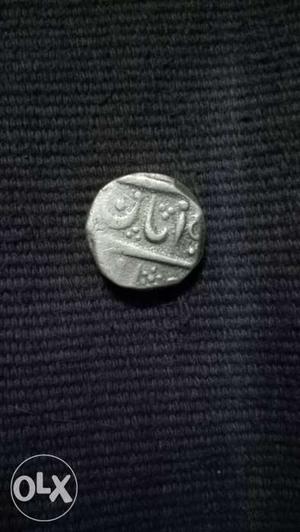 Old silver coin original silver