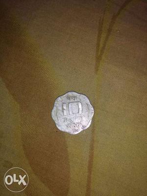 Oldest 10 paise coin of india