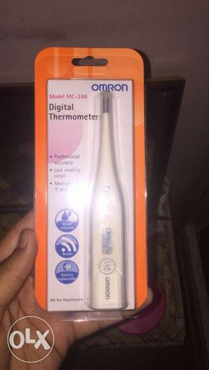 Omron Digital Thermometer Box