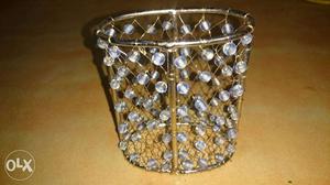 Pen stand with pearls and beads. 50 piece