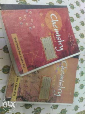 Red And White Chemistry Book