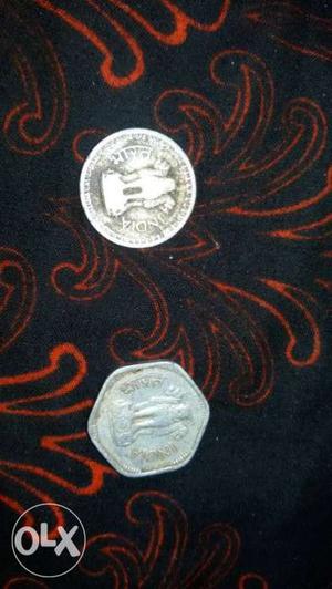 Round Silver Coins