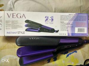 Vega 2in 1 hair straightener & Crimping machine.