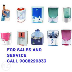 Water purifier sales nd service