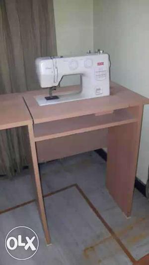 White Electronic Sewing Machine