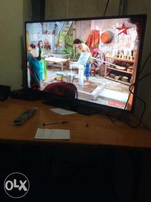 40" imported led tv in warranty one year used