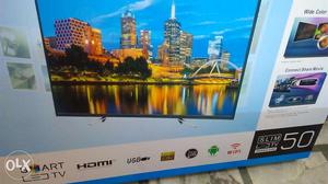 50" Led Tv Smart wifi at Rs  in Boxpack condition