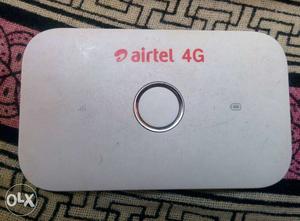 Airtel hotspot with Bill colors off white and.