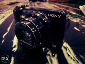 Black Sony Digital Camera