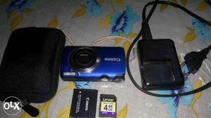 Blue Canon Compact Camera Set