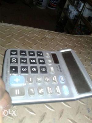 Gray Digital Calculator