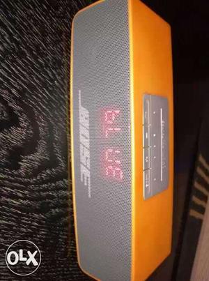 Orange And Grey Bose Bluetooth Speaker