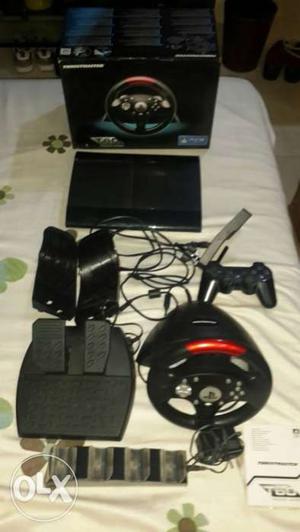 Ps3 in perfect condition +11 game cds+One