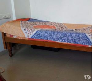 2 single cot Teak Wood beds for sale Pune