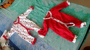 4 Beautiful unused soft & warm body suits for