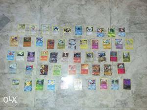 51 pokemon trading cards