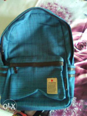 Blue colour school bag