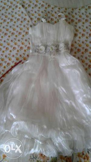 For 8 to 11 year old girls party wear dress only
