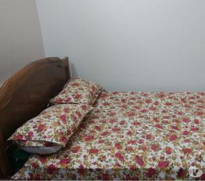 Gently used queen size double bed 4*7 with mattress.