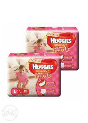 Huggies Ultra Soft Diapers  Size Large