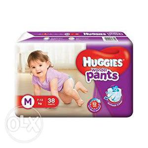 Huggies wonder pants medium 38 pcs unopened