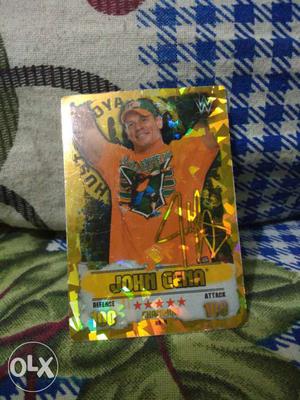 John Cena Wwe Trading Card