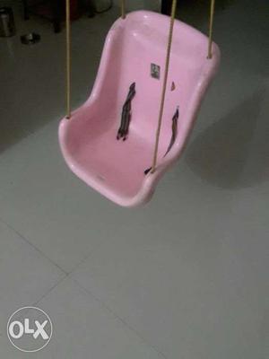 Kids Pink Swinging Chair Available immediately