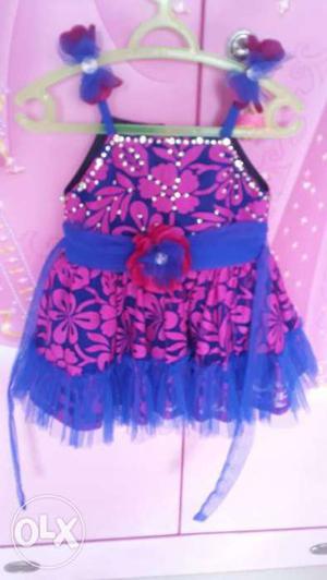 Kids party wear frocks...wore only once...can be