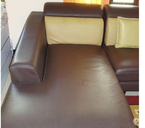 L SHAPED LEATHER SOFA Bangalore