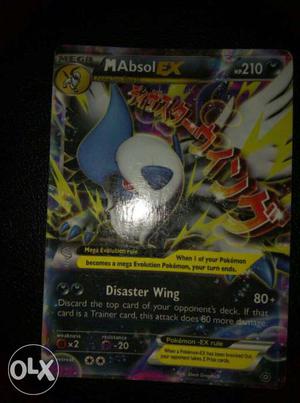 Mabsol Ex Pokemon Trading Card