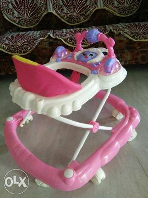 New baby walker for sale one week used