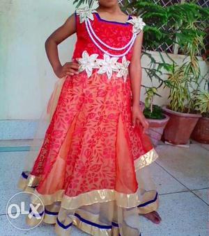 New brand 5 to 6 year girls wear frock