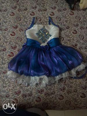 Nice looking party wear frock for kids 1- 2 yrs