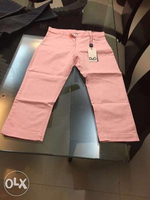 Pink Dolce And Gabbana Pants