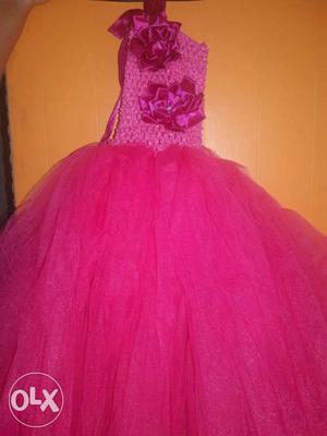 Pink Tu-Tu Baby Dress